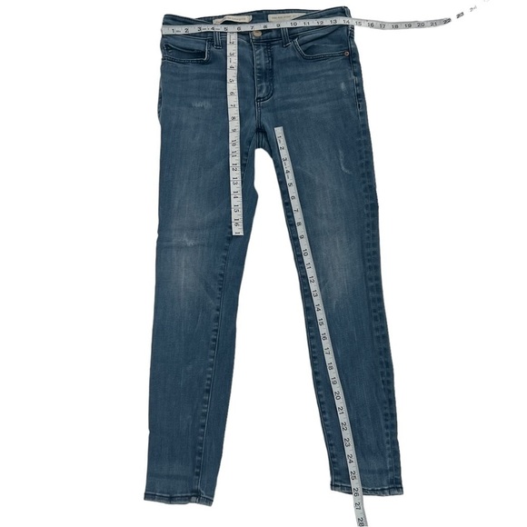 Pilcro And The Letterpress Distressed High Rise Skinny Jeans Size 27 Women’s - Picture 5 of 6